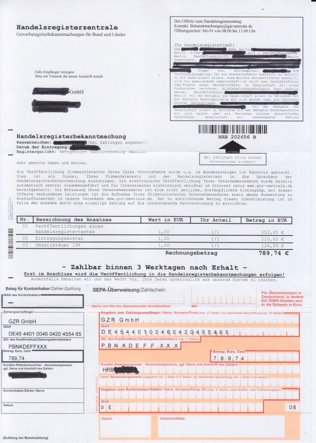 Регистрация фирм в Германии